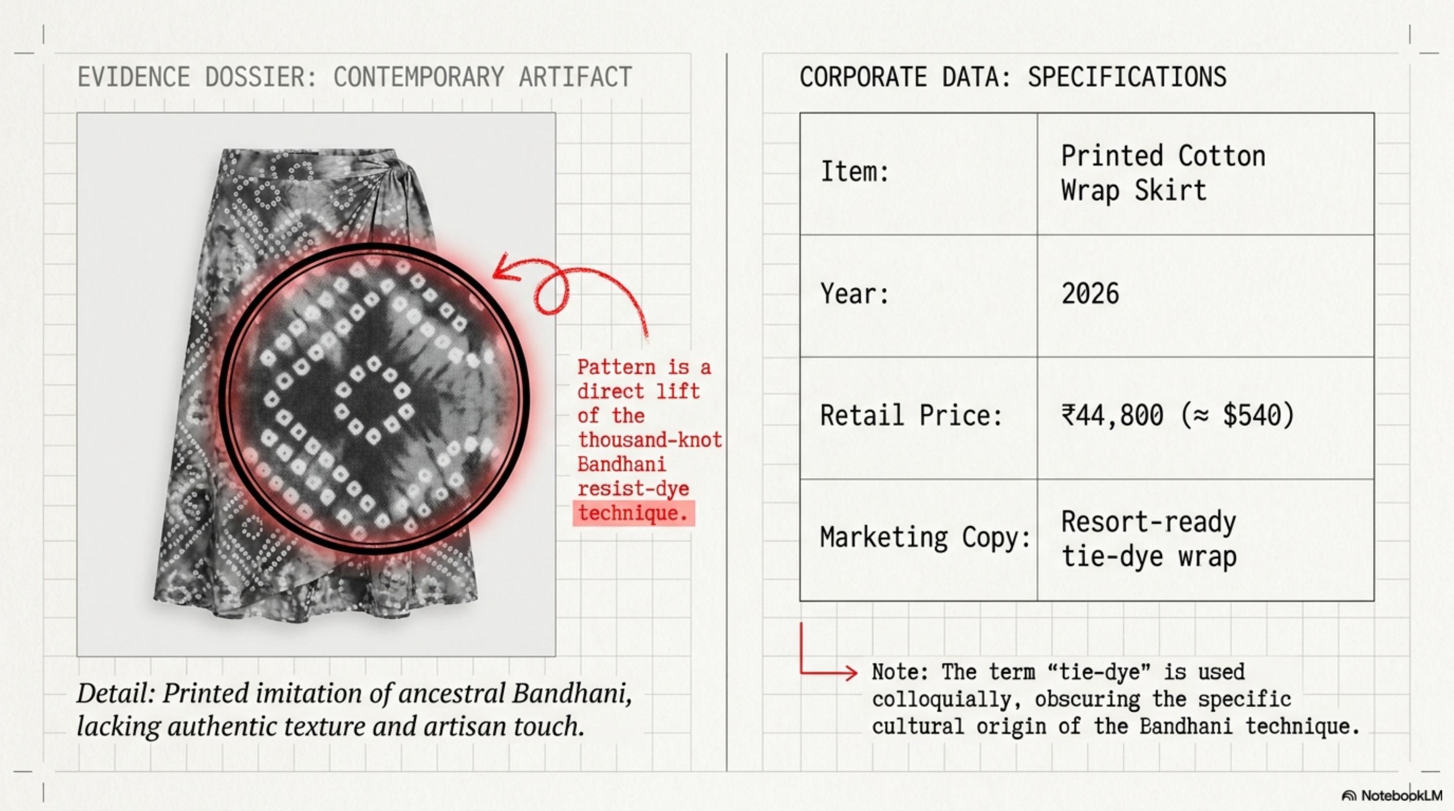 Anatomy of Bandhani Appropriation — slide 2