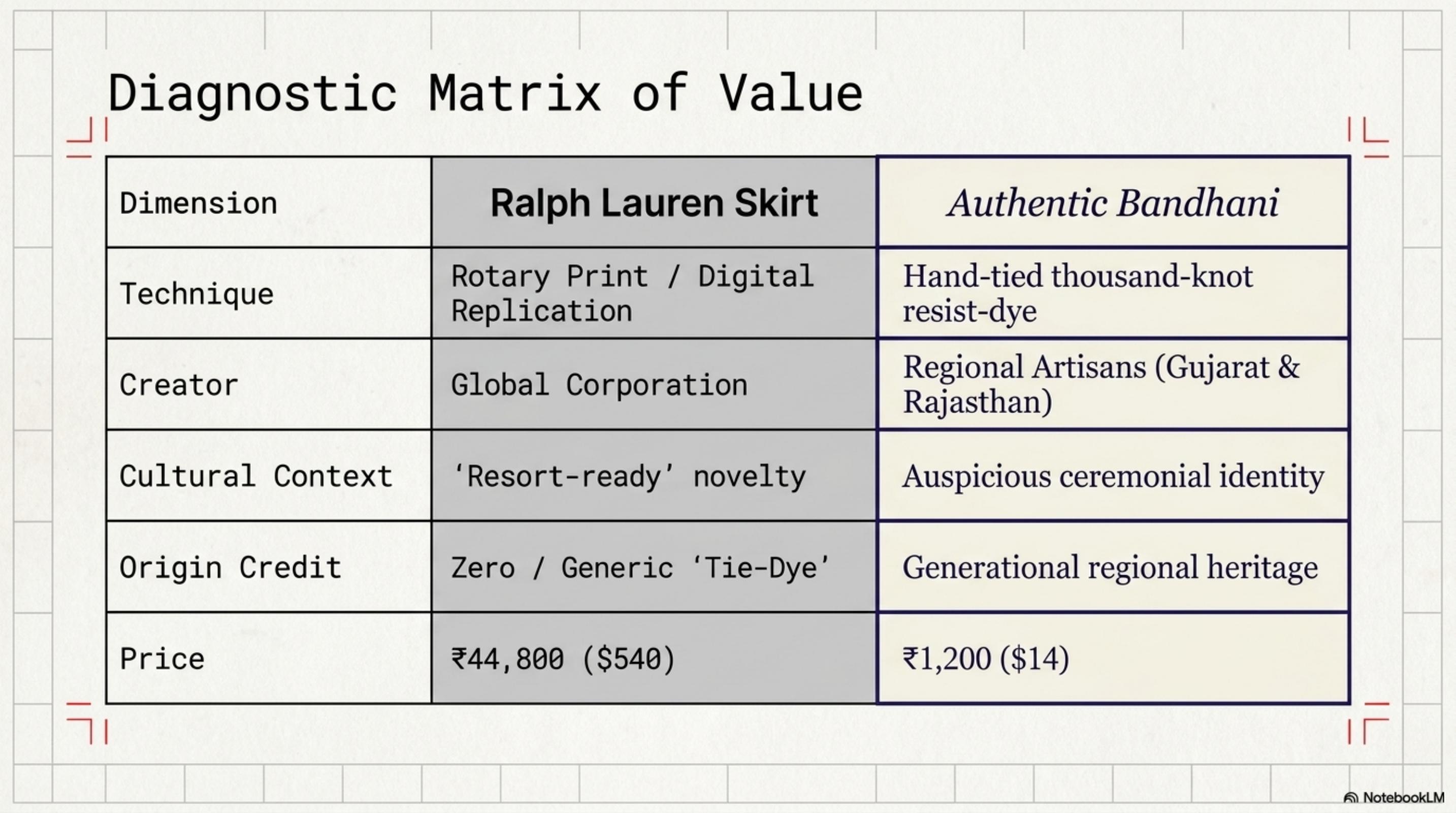 Anatomy of Bandhani Appropriation — slide 7