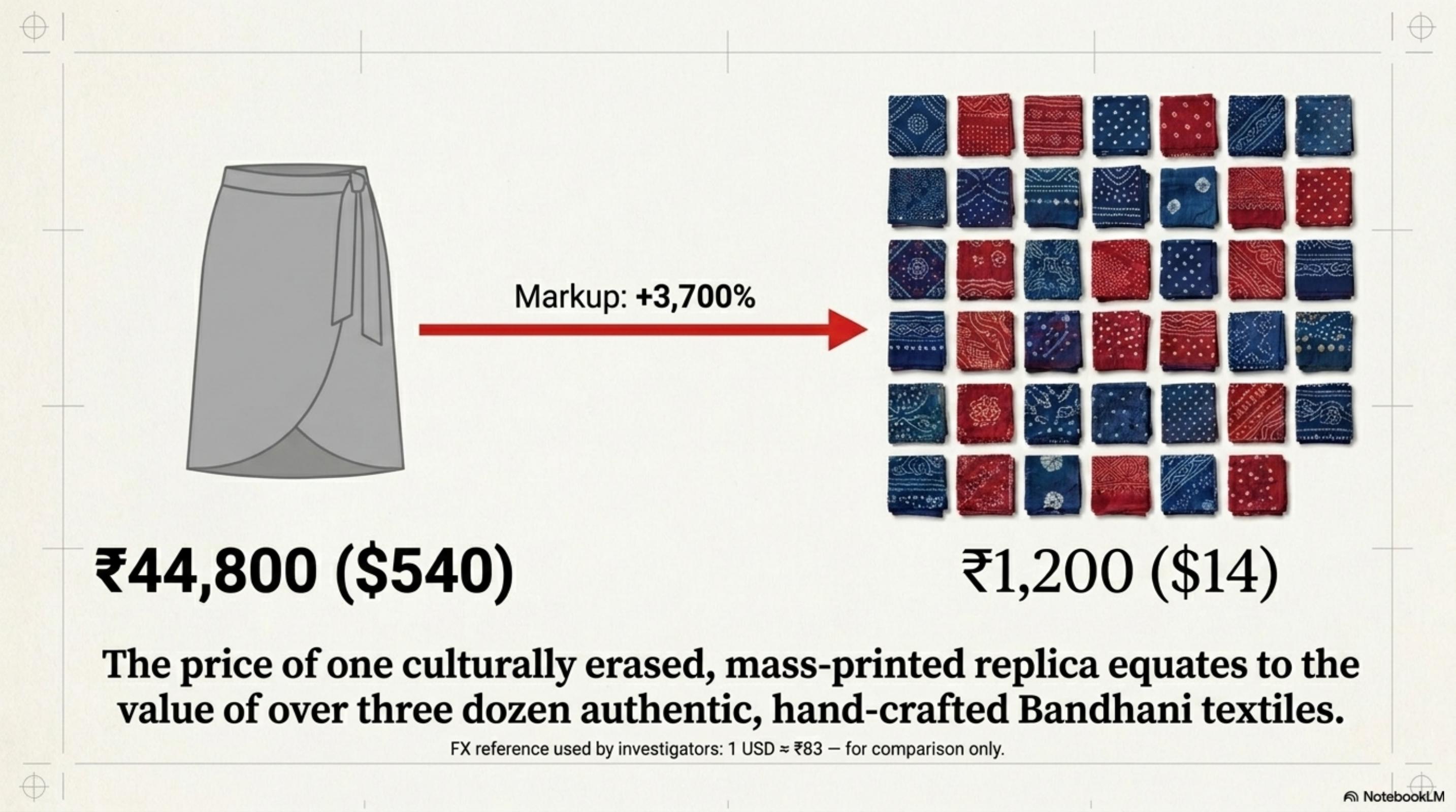 Anatomy of Bandhani Appropriation — slide 8