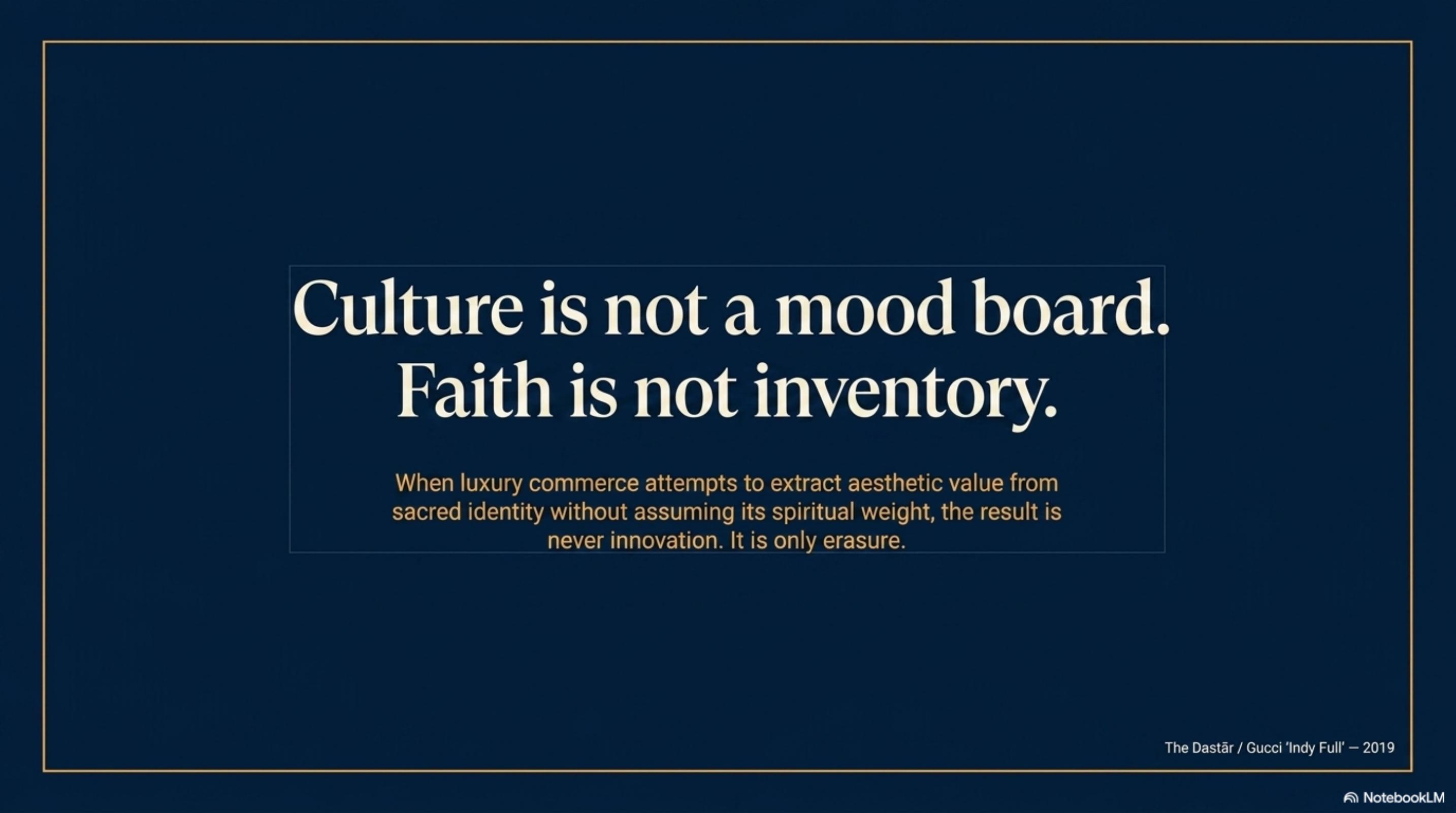 Commodifying the Sacred — slide 9