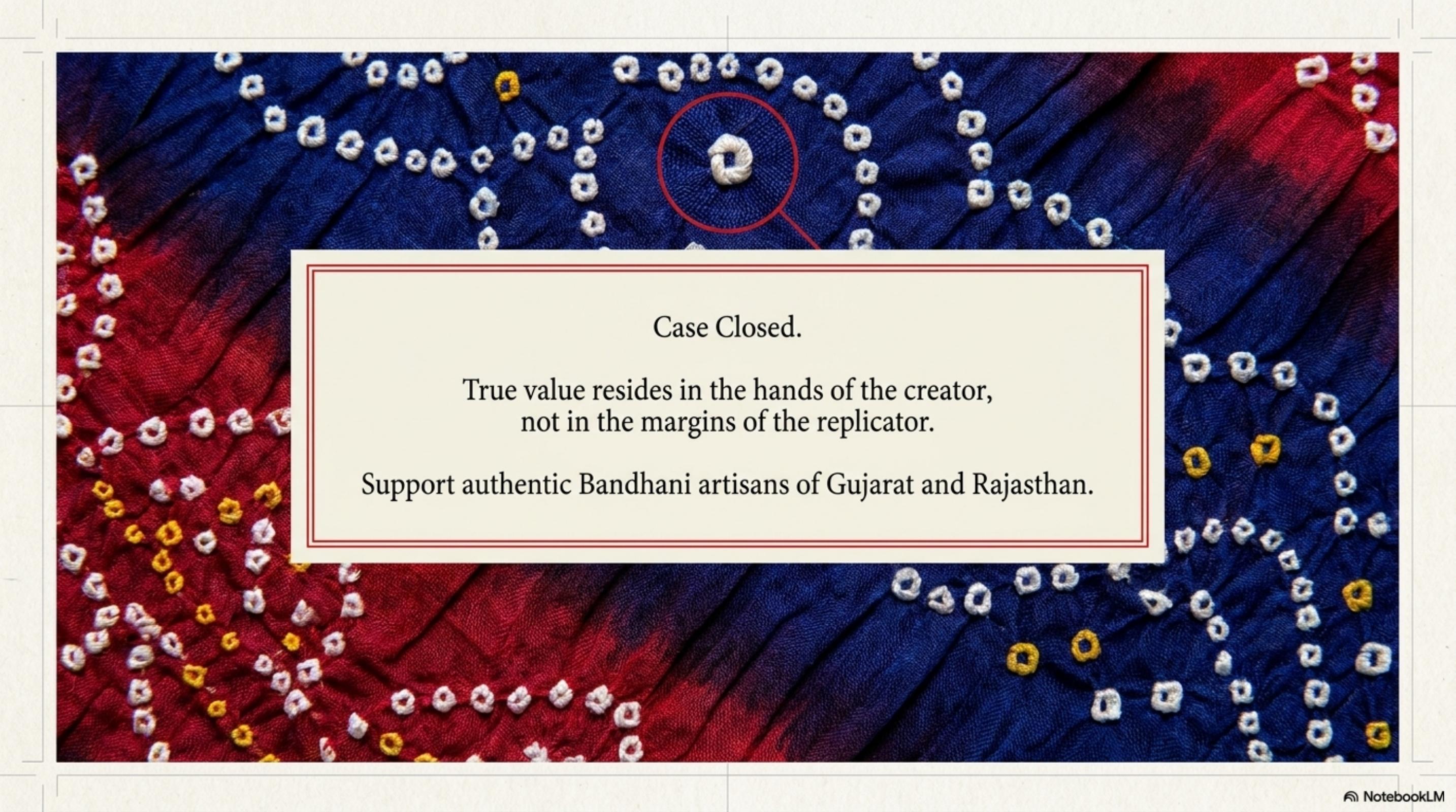 Anatomy of Bandhani Appropriation — slide 11